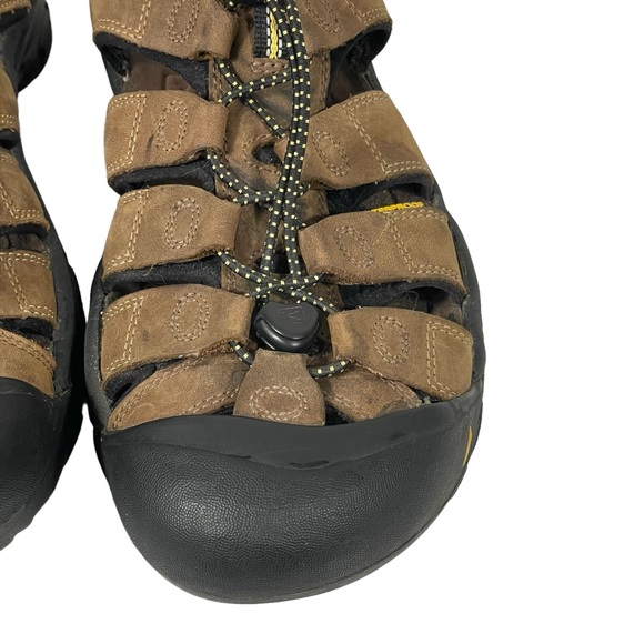 Keen Brown Men’s Sz 11 Waterproof Closed Toe Hiking Sandals - Picture 4 of 12